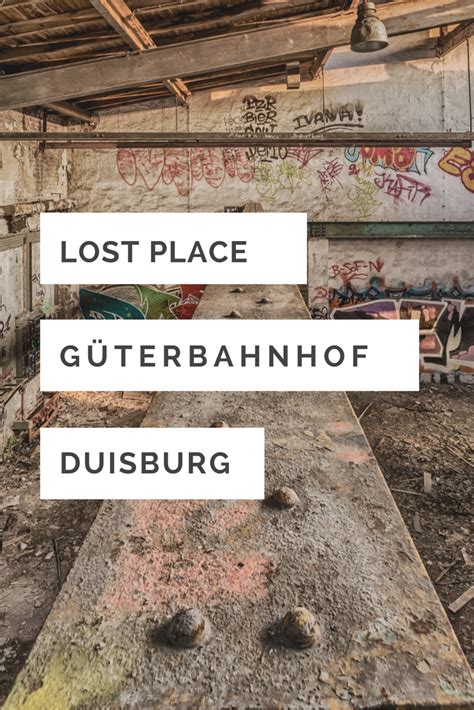 Güterbahnhof Duisburg Ein verlassener Bahnhof im Ruhrgebiet