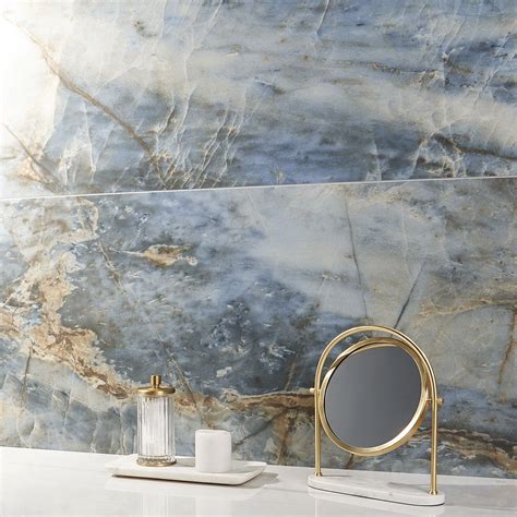 Imagine Stone Azur 24x48 Polished Porcelain Tile Polished Porcelain