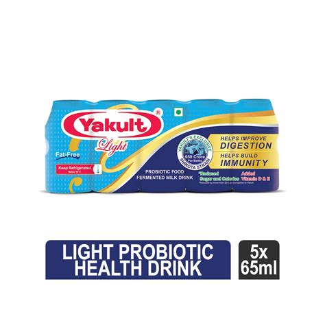 Yakult Light Probiotic Health Drink Price Buy Online At ₹95 In India