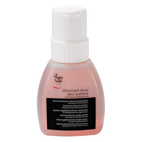 Peggy Sage Gentle Nail Lacquer Remover Acetone Free Ml Equotrad