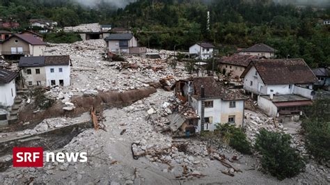 Erdrutsche In Bosnien Herzegowina Mehrere Tote Und Vermisste News SRF