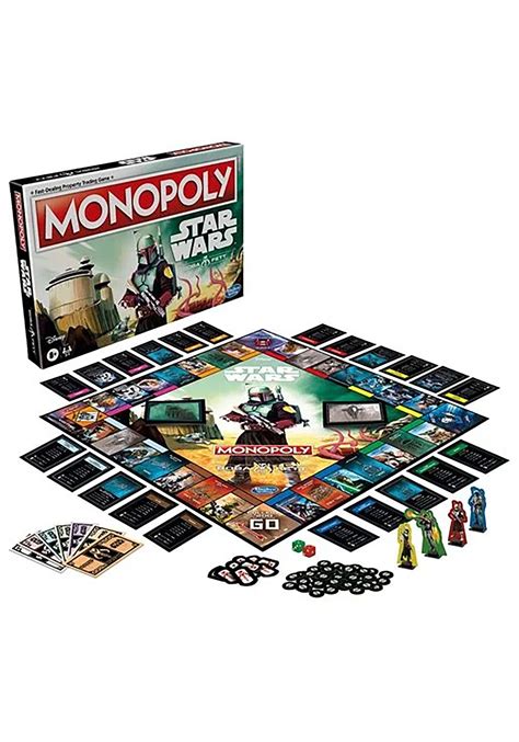 Star Wars Boba Fett Monopoly Edition Board Game - 29% off!