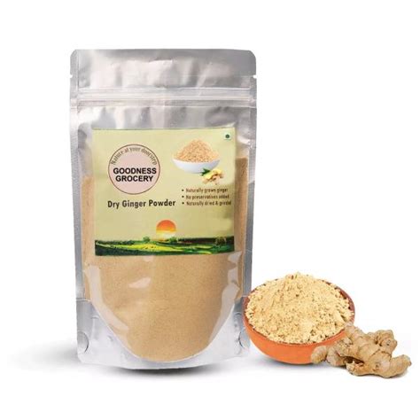 Goodness Grocery Premium Organic Dried Ginger Powder Sunth 50gm Jiomart