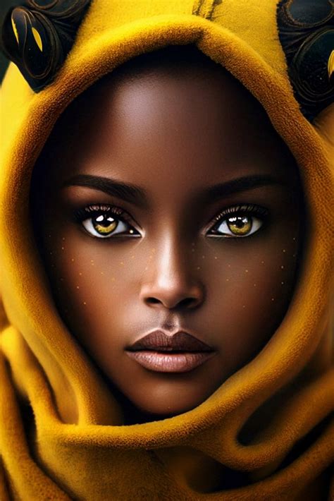 Chocolate Black Women Art Female Art Beautiful African Women