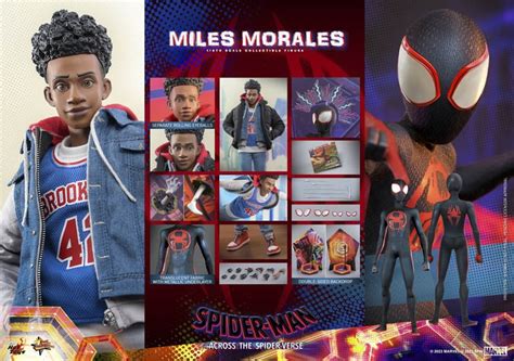 Miles Morales Spider Man Into The Spider Verse Hot Toys MMS Scale Figure