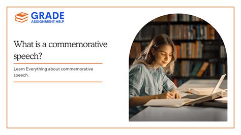 What Is A Commemorative Speech A Step By Step Writing Guide