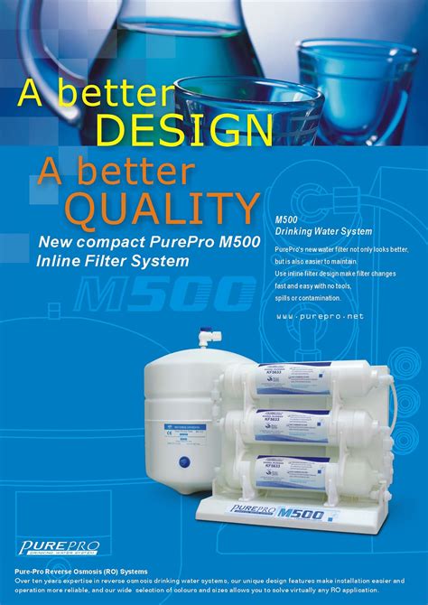 PurePro M500 Reverse Osmosis Water Filtration System