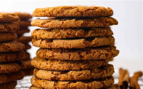 Gingersnap Cookies Infoodita