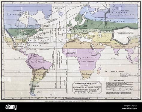 Alexander Von Humboldt Un Mappa Mondiale Delle Zone Di