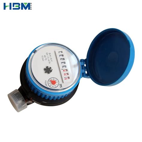 Cast Iron Cold Hot Single Jet Dry Dial Wheels Water Meter DN Mm Customized Water Meter