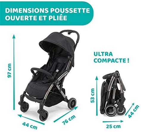 Poussette Bebe Confort Chicco Cheerio Poussette Canne Compacte Pour