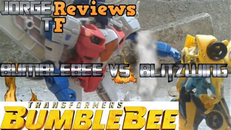 Bumblebee Vs Blitzwing Fight In Stop Motion Bumblebee The Movie Youtube