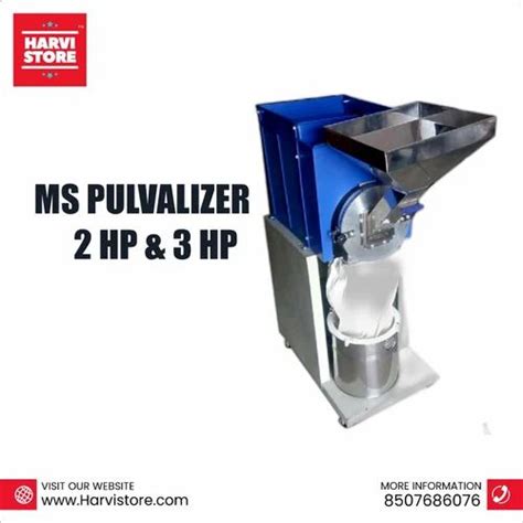 3 Hp Ms Pulverizer Machine At Rs 50000piece Pvc Pulverizer Machine In Sas Nagar Id