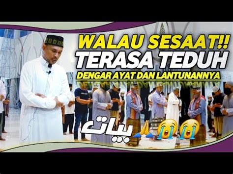 Imam Sholat Magrib Merdu Walau Sesaatterasa Teduh Denger Ayat Dan