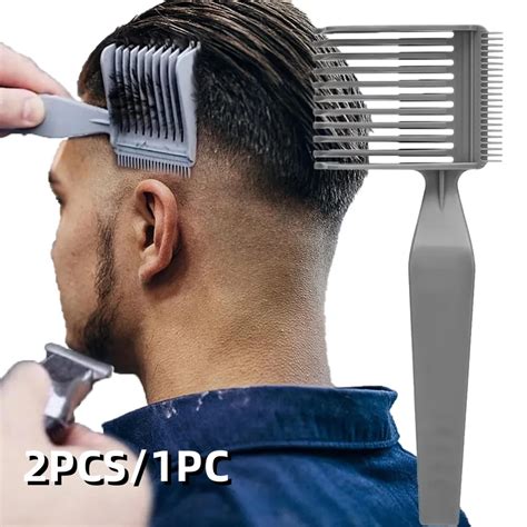 Pcs Hair Cutting Positioning Comb Professional Barber Combs Clipper