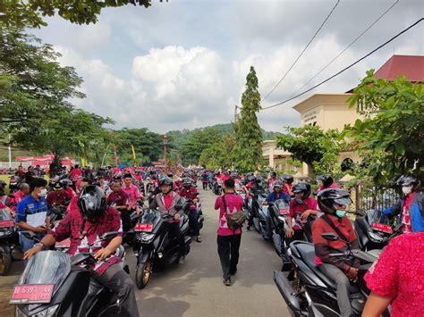 Mantap Banget Ratusan Kepala Desa Di Semarang Pakai All New Nmax