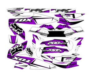 PULSAR NS 200 FOX MORADO Calcas Monkey