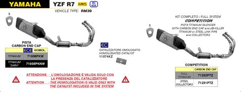 Arrow Complet Exhaust System With Pista Homologated Silencer Dark