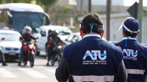 Atu Implementará Fiscalización Electrónica En Estos Distritos De Lima Y Fija Nueva Tabla De