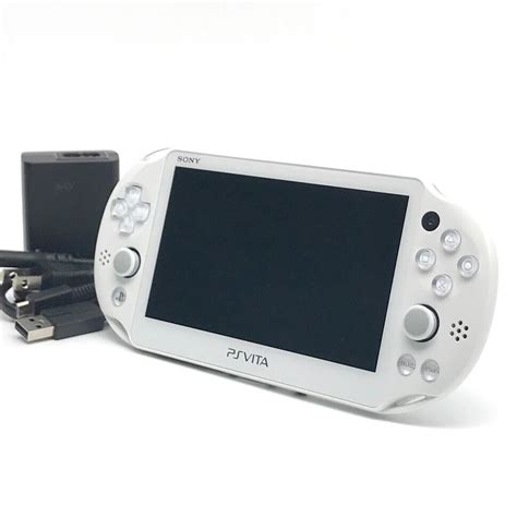 SONY PS Vita PCH 2000 Slim White Wi Fi LCD FW 3 15 W Charger Near