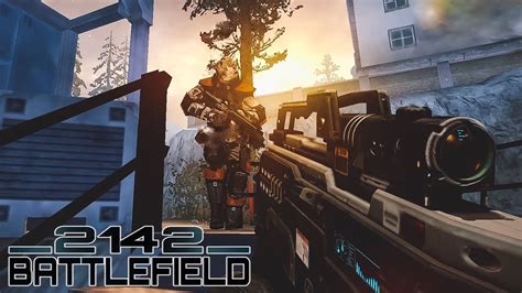 Battlefield 2142 Cerbere Landing 64 Bot Singleplayer Youtube