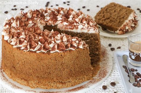 Chiffon Cake Al Caff Le Ricette Di Dolcissima Stefy