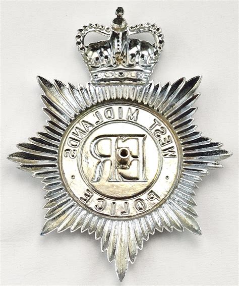 West Midlands Police Helmet Badge | Time Militaria