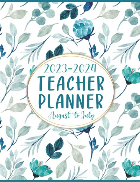 Buy 2023 2024 Teacher Planner Monthly Weekly Lesson Planner August