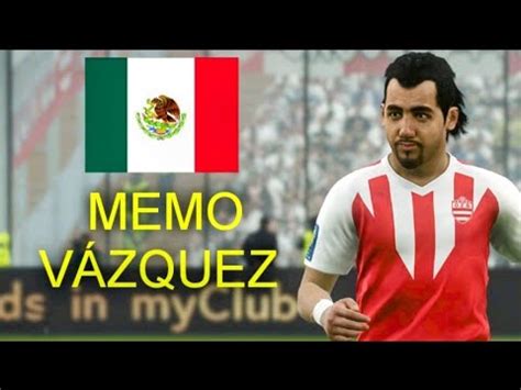 Guillermo Vázquez LIGA MX CLASICA PES Face Body Stats YouTube