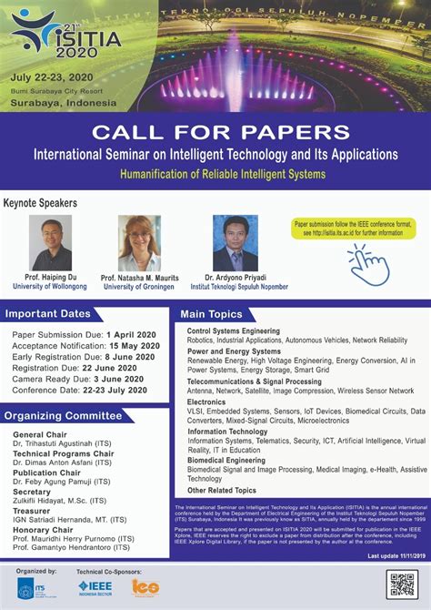 Seminar Internasional International Seminar On Intelligent Technology