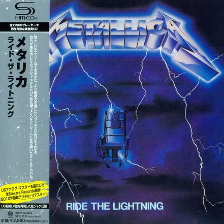 Ride The Lightning Shm Cd Limited Edition Re Release