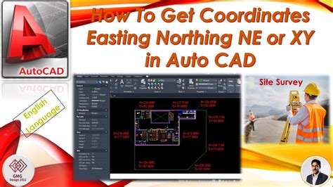 How To Get Coordinates In AutoCAD Easting And Northing Coordinates