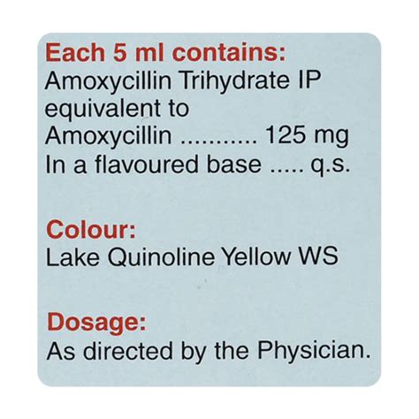 Novamox 125mg Rediuse Suspension 30ml Buy Medicines Online At Best