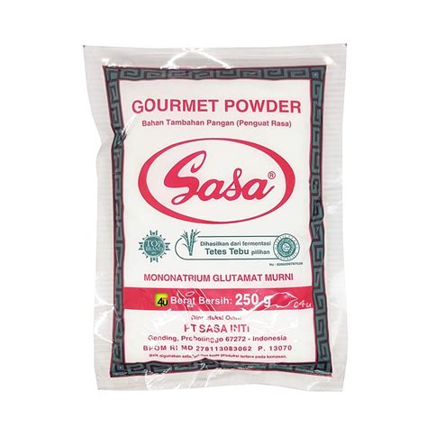 Sasa Penyedap Rasa Gr Gourmet Powder Micin Lazada Indonesia