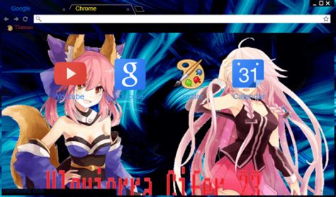 Tamamo No Mae Ia Chrome Theme Themebeta