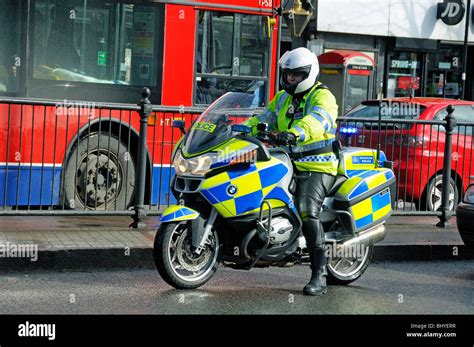 British Police Motorcycle London England Hi Res Stock Photography And