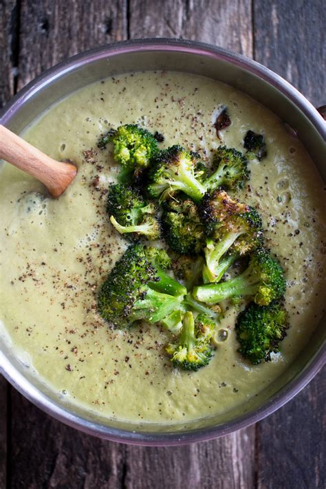 Roasted Broccoli Soup - The Original Dish