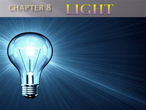 Science8 Semester 1 Chapter 8 Light