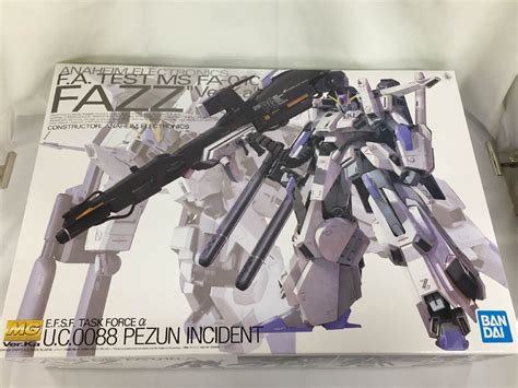 Mg 機動戦士ガンダムセンチネル Fazz Verka 1100スケール 色分け済みプラモデル 同梱不可その他｜売買されたオークション