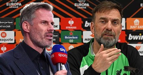 Jurgen Klopp Disagrees With Jamie Carragher After Liverpool Europa League Squad Decision