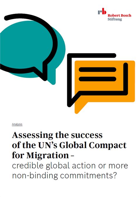 Assessing The Success Of The Un’s Global Compact For Migration Robert Bosch Stiftung