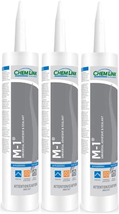 Chemlink M Construction Adhesive And Sealant Oz Cartridge Pack