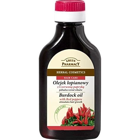 Green Pharmacy Burdock Oil With Red Peppers Agatha Shop