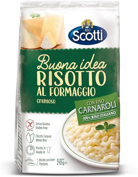 Riso Scotti Risotto Al Formaggio Cremoso Riso Carnaroli Con Formaggio