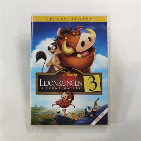 The Lion King 3 Lejonkungen 3 Hakuna Matata Köp På Tradera