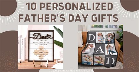 Personalized Father S Day Gifts Peonies And Fried Chicken