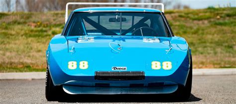 Buddy Bakers Legendary 1969 Dodge Charger Daytona Race Car Is Heading