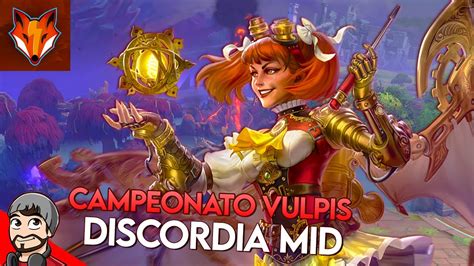 DISCORDIA MID Smite BR Campeonato Conquista Vulpis YouTube