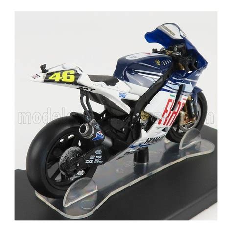 Yamaha YZR M1 46 Valentino Rossi Moto GP 2007 Edicola AHVAL017