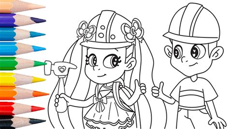 Diana And Roma Coloring Page Coloring Home